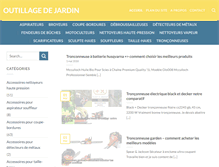 Tablet Screenshot of outillage-jardin.com